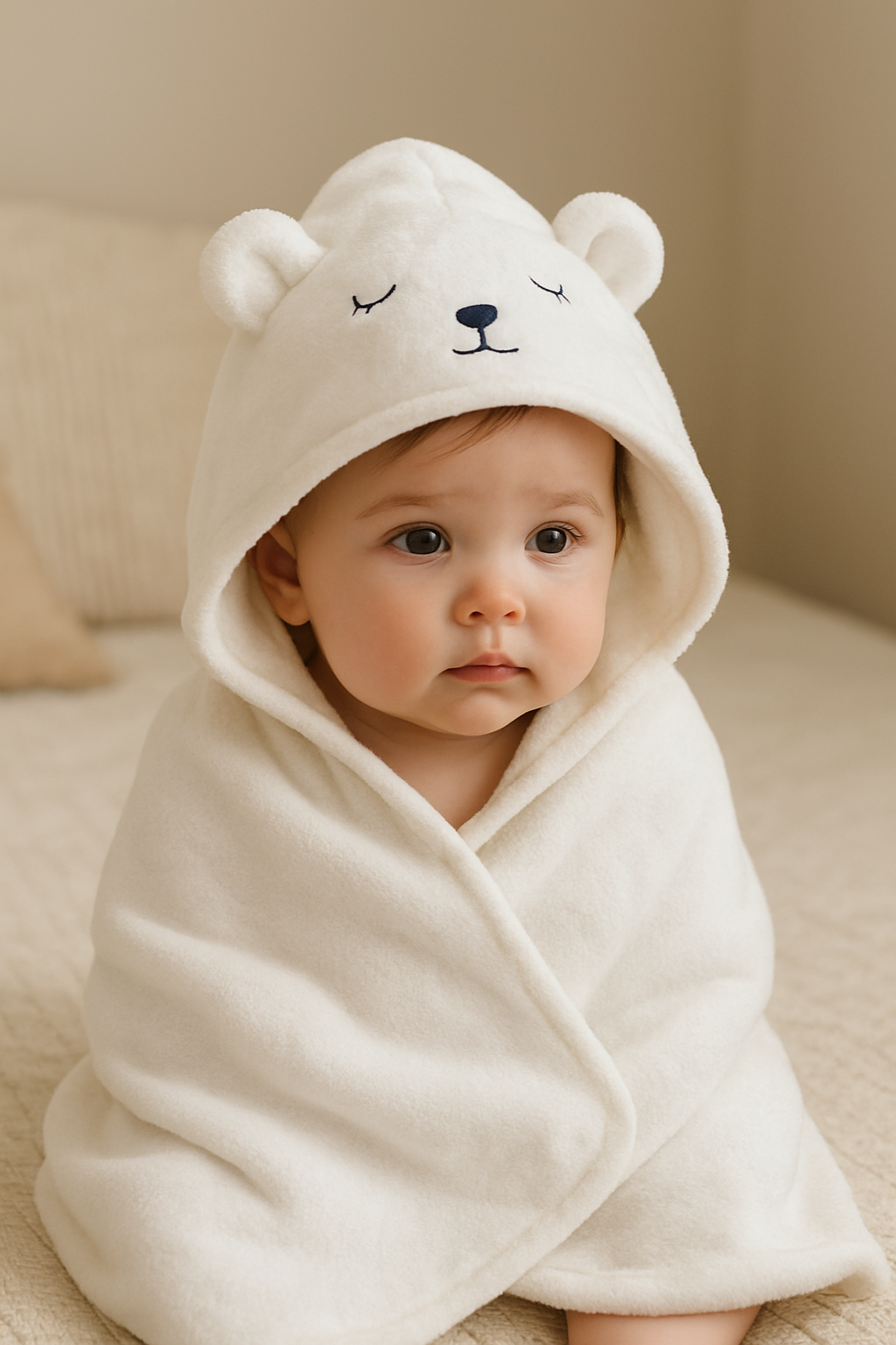 Baby bath blanket
