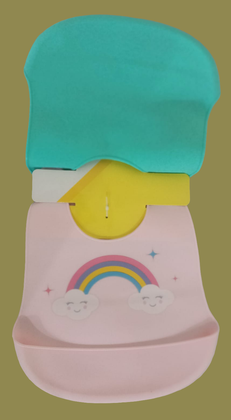 Pack of silicon bibs