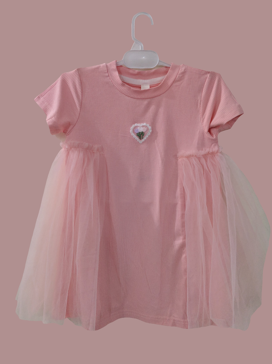 Baby pink top for toddlers