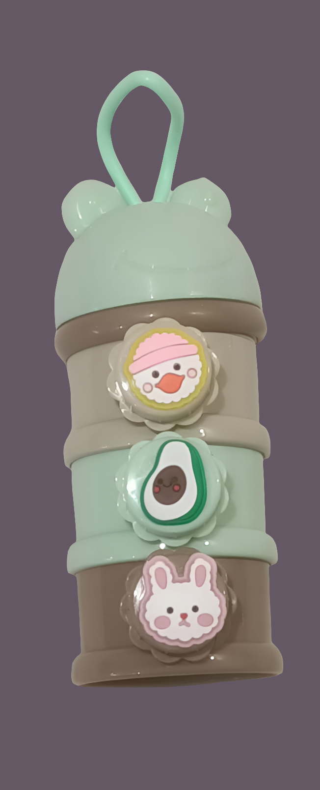Milk container for babies