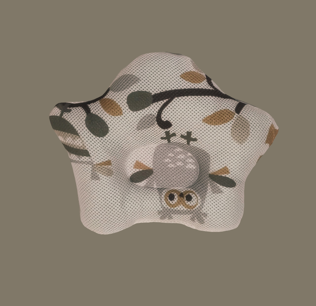 Baby star-shaped pillow