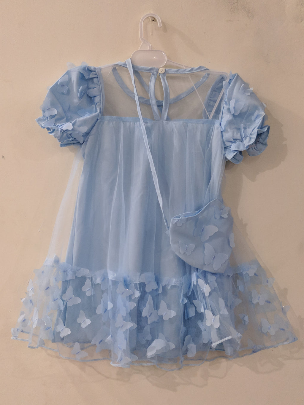 Ice blue top for toddlers