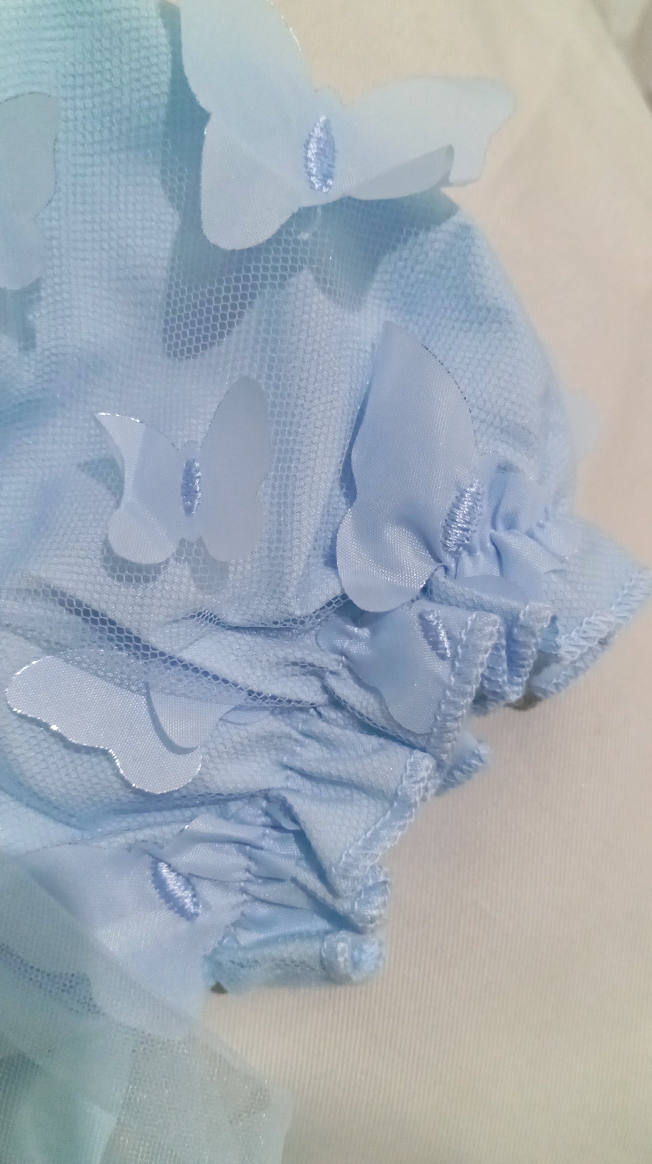 Ice blue top for toddlers