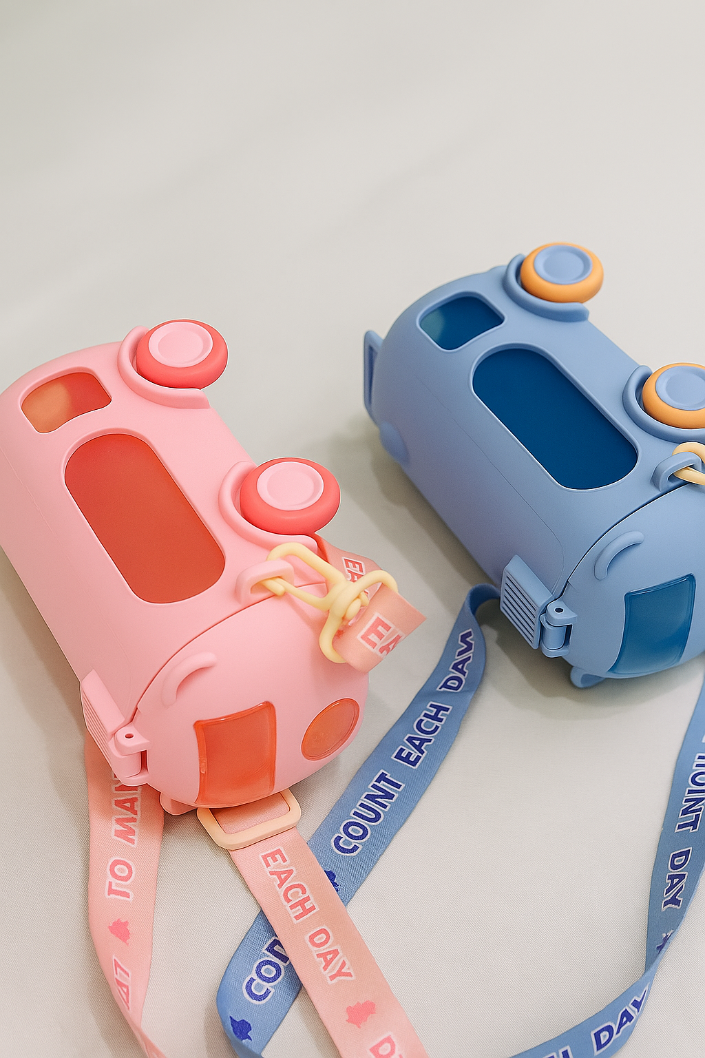 Bus water bottle for toddlers