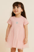 Baby pink top for toddlers