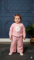 Girls floral cotton suit