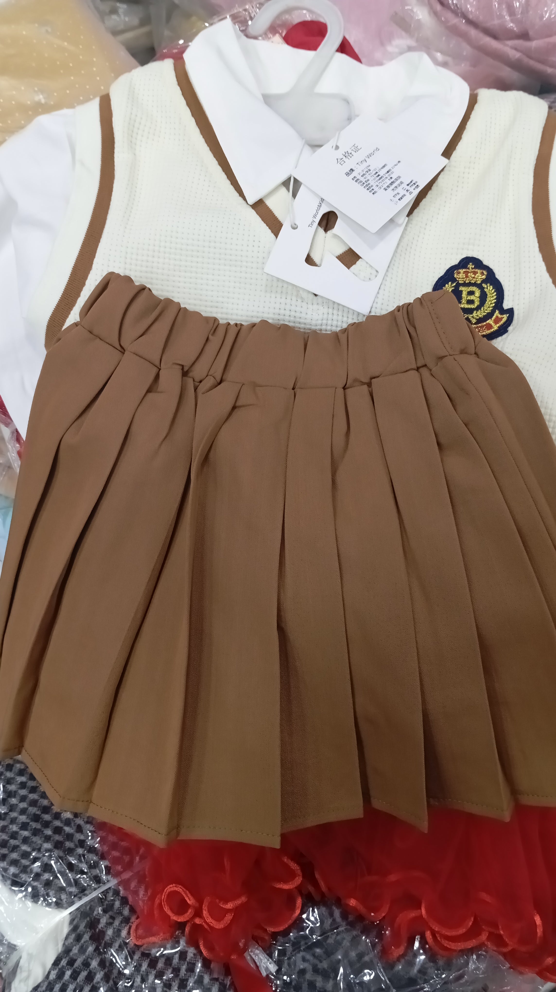 Girls Stylish skirt suit